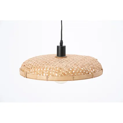 Light & Living - Hanglamp Paloma - 40x40x7.5 - Bruin 5