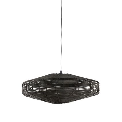 Light & Living - Hanglamp - 60x60x21 - Bruin