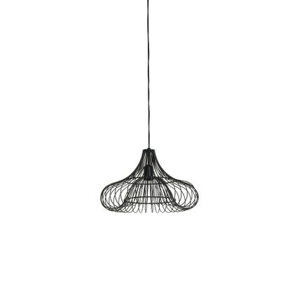 Light & Living - Hanglamp ALETTE - Ø39x24cm - Zwart