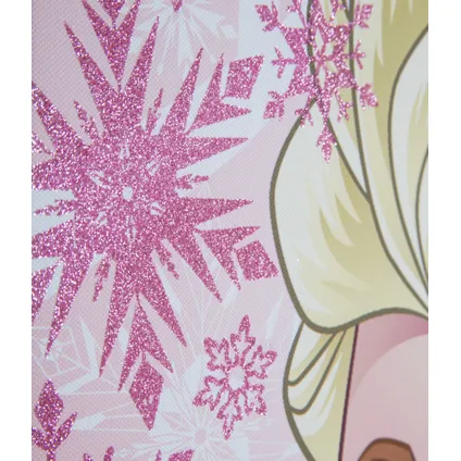 Toile imprimée Elsa Disney Reine Des Neiges 50 x 70cm Rose 3
