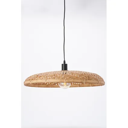 Light & Living - Hanglamp Paloma - 60x60x9 - Bruin 2