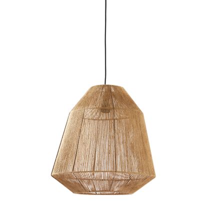 Light & Living - Hanglamp MALVA - Ø50x50cm - Bruin