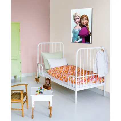 Toile imprimée Soeurs Elsa & Anna Disney 70 x 50cm Multicolore 2
