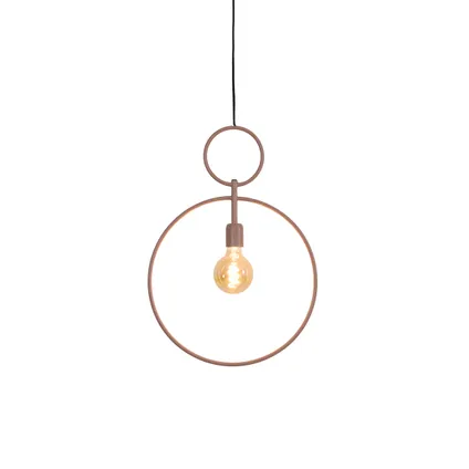 Light & Living - Hanglamp Dorina - 40x4x57 - Roze 2
