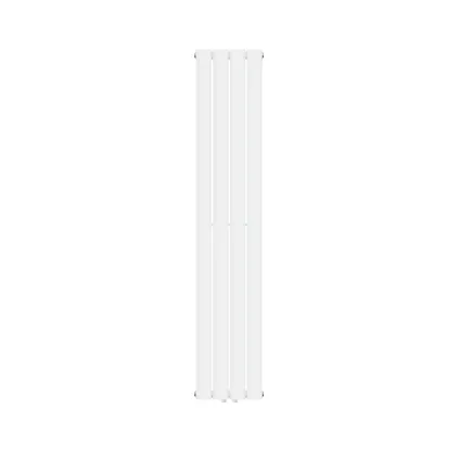 Radiateur à panneaux monocouche blanc 300x1600 mm moderne de salle de bain