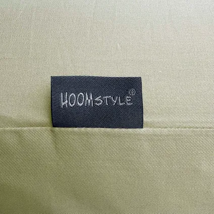 HOOMstyle Housse de Couette 100% Coton Percale - Qualité Supérieure - 1 personne 140x240cm - Ensemble de 2 - Vert 6
