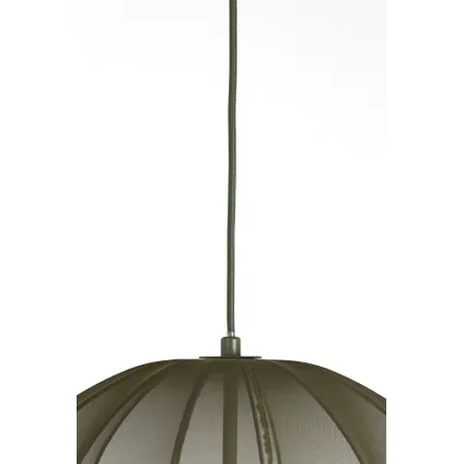 Light & Living - Hanglamp PLUMERIA - Ø42x50cm - Groen 3