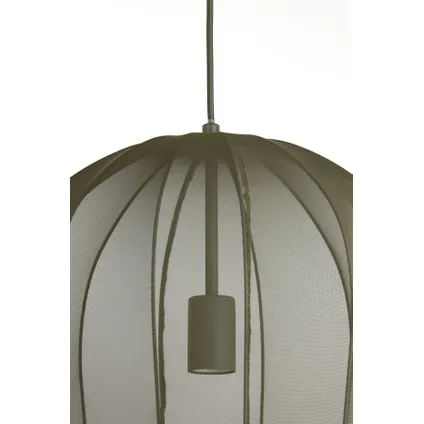 Light & Living - Hanglamp PLUMERIA - Ø42x50cm - Groen 4