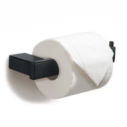 VDN Stainless Porte-rouleau de papier toilette Noir - Acier inoxydable 2