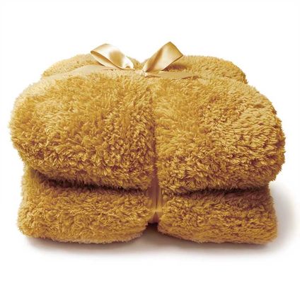 Unique Living - Plaid Teddy - 150x200cm - Honey