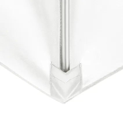 4goodz Aluminium Parasol 270 cm met opdraaimechanisme - Wit 3