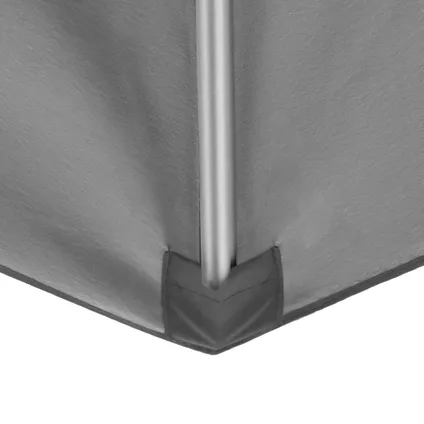 4goodz Aluminium Parasol 270 cm met opdraaimechanisme - Grijs 2