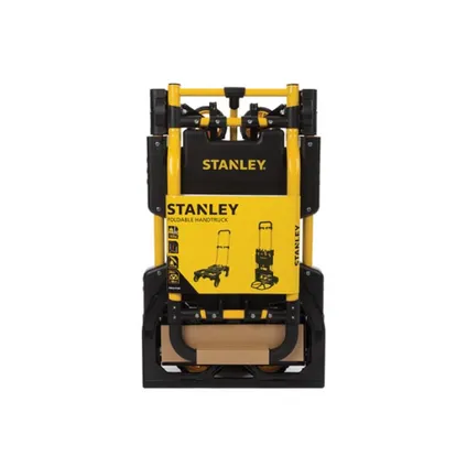 Stanley Chariot pliable 2-en-1, capacité de charge de 137 kg, compact et léger 70 kg, Noir 3