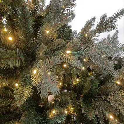 Wintervalley Trees - Kunstkerstboom Anderson met LED verlichting - 180x118cm - Groen 3