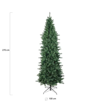 Wintervalley Trees - Kunstkerstboom Samson - 270x100cm - Groen 3