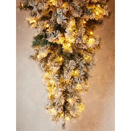 Wintervalley Trees - Kunstkerstboom George met LED verlichting - 240x148cm - Besneeuwd 9