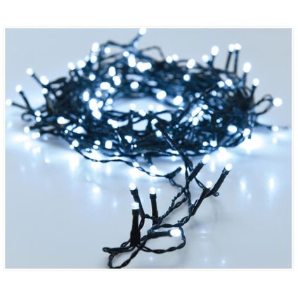 Christmas Lights Kerstverlichting - helder wit - op batterij - 700 cm