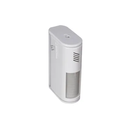 Perel Mini bewegingsmelder met alarm, PIR, 8 m detectiebereik,, IP20, Wit 2