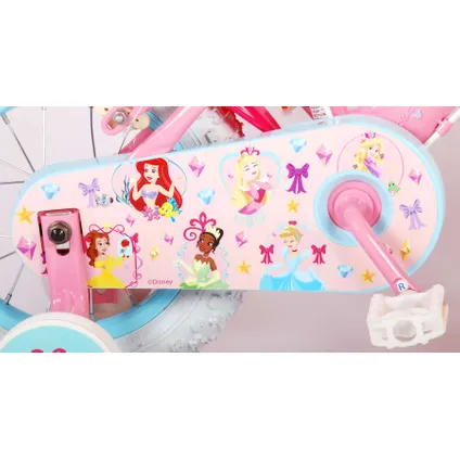 Disney Princess Kinderfiets - Meisjes - 12 inch - Roze - Twee Handremmen 6