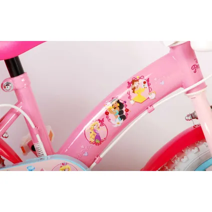 Disney Princess Kinderfiets Meisjes 12 inch Roze Twee Handremmen 7