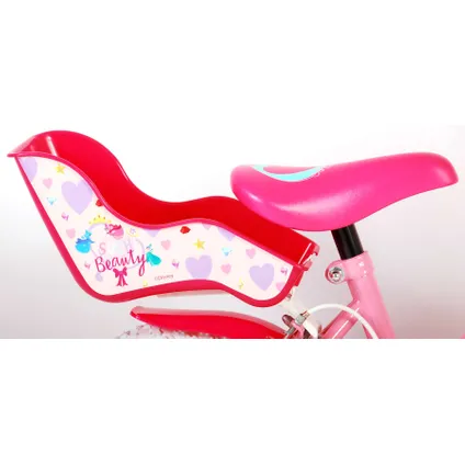 Disney Princess Kinderfiets - Meisjes - 12 inch - Roze - Twee Handremmen 8