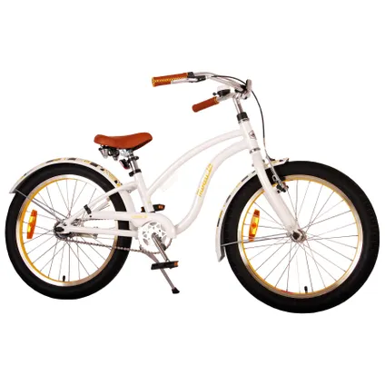 Volare Miracle Cruiser Kinderfiets Meisjes 20 inch Wit Prime Collection 2