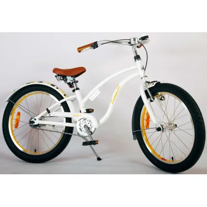 Volare Miracle Cruiser Kinderfiets Meisjes 20 inch Wit Prime Collection 3