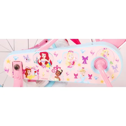 Disney Princess Kinderfiets Meisjes 14 inch Roze Twee Handremmen 6