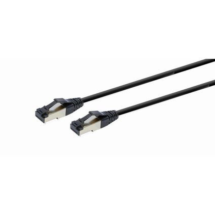 CableXpert - S/FTP Cat8 netwerkkabel LSZH, zwart 10 meter
