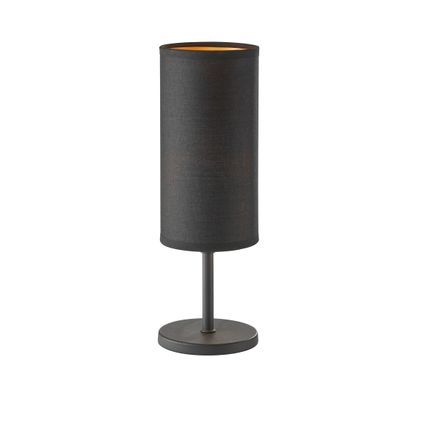Lampe de table Fischer & Honsel Kira noir ⌀10cm E14