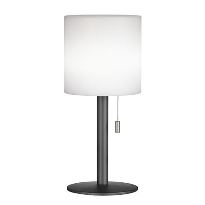 Lampe de table sans fil Fischer & Honsel Lesina wit antraciet ⌀13cm RGB 1,5W