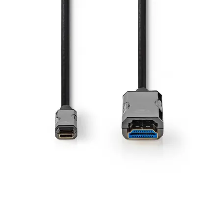 Nedis Actieve Optische USB-Kabel | CCBG6410BK50 | Zwart