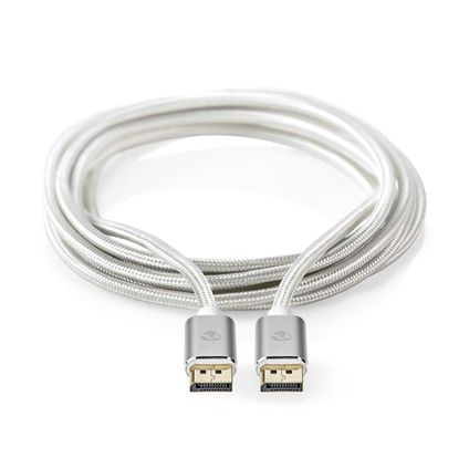 Nedis DisplayPort-Kabel | CCTB37014AL20 | Zilver