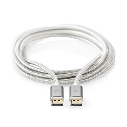 Nedis DisplayPort-Kabel | CCTB37014AL20 | Zilver