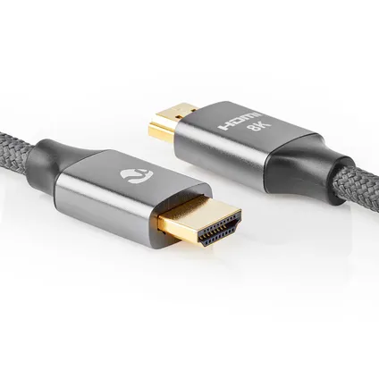 Nedis Ultra High Speed ​​HDMI-Kabel | CVTB35000GY20 | Antraciet 3