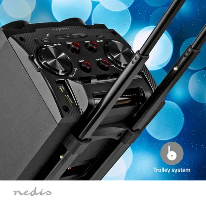 Nedis Bluetooth Party Speaker | SPPT800BK | Zwart 2