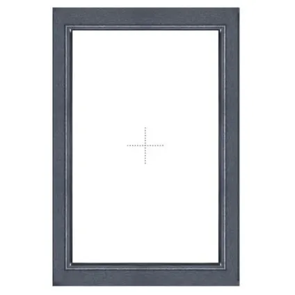 Fenêtre fixe Solid Esterno 346763 - anthracite - 1000 (H) x 500 (L) mm