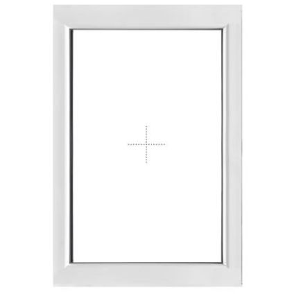Fenêtre fixe Solid Esterno 346862 - blanc - 1000 (H) x 500 (L) mm
