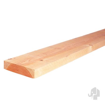 Elephant - plank - gezaagd - douglas hout gezaagd - 45x195mmx3000mm