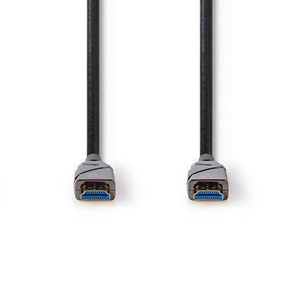 Nedis Câbe HDMI optique actif à haute vitesse avec Ethernet | CVBG3400BK150 | Noir