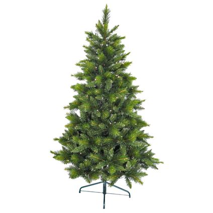 Sapin de Noël artificiel 'King Tree' - Avec éclairage - 350 LED - ⌀130 cm - ↕210 cm