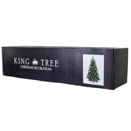 Sapin de Noël artificiel 'King Tree' - Avec éclairage - 350 LED - ⌀130 cm - ↕210 cm 8