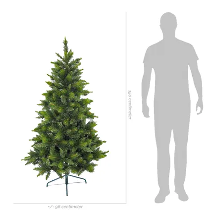 Sapin de Noël artificiel 'King Tree' - Sans éclairage - ⌀96 cm - ↕150 cm 3