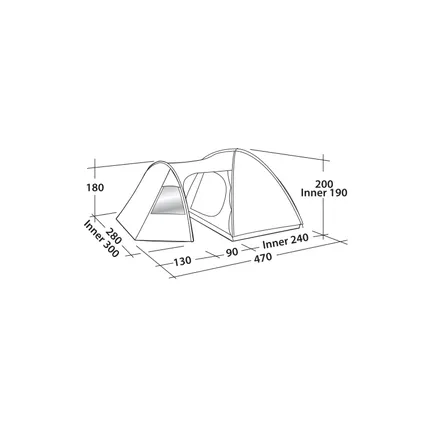 Tente Easy Camp Eclipse 500 3