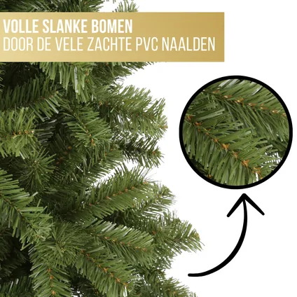 Kerstboom Excellent Trees® Oppdal 180 cm - Slanke kunstkerstboom 3
