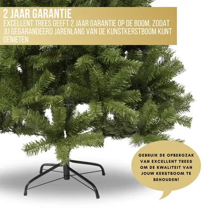 Kerstboom Excellent Trees® Oppdal 180 cm - Slanke kunstkerstboom 5