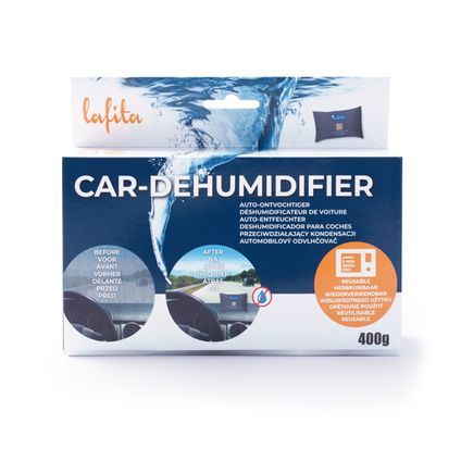 Lafita Auto Moisture Catcher - 400 grammes - réutilisable - made in NL