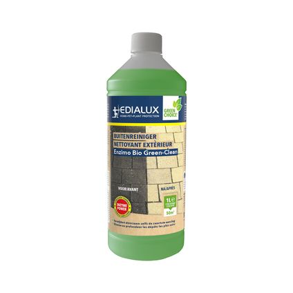 Edialux groene aanslag verwijderaar Enzimo Bio Green-Clean 1L