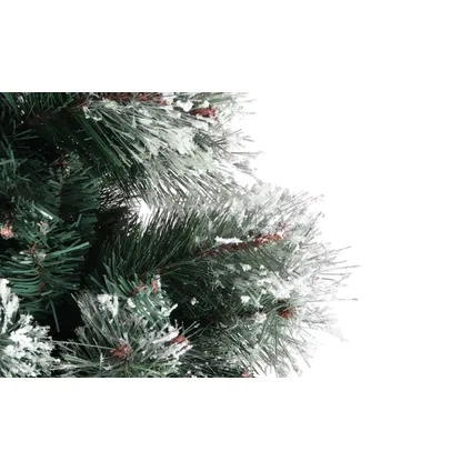 4goodz Gracious Frosted Pine Kerstboom 150 cm - Groen/Wit 3