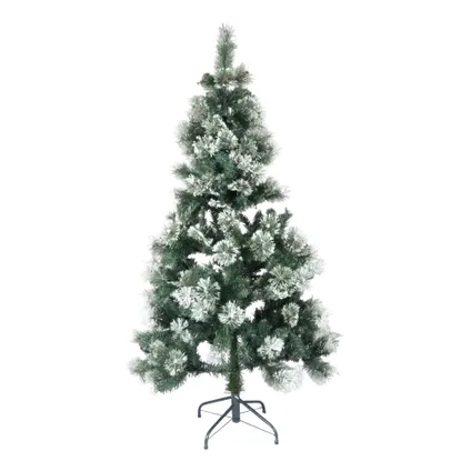 4goodz Gracious Frosted Pine Kerstboom 150 cm - Groen/Wit 5
